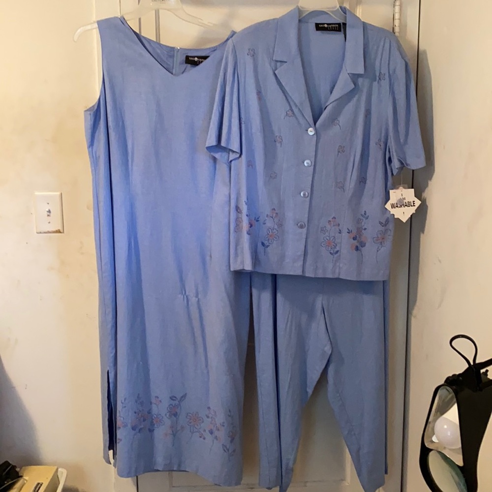 Sag Harbor 3-piece set woman’s size 20W